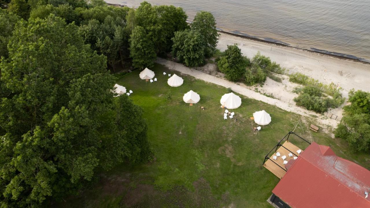 Glamping Mella Muiza Hotel Jūrkalne Kültér fotó